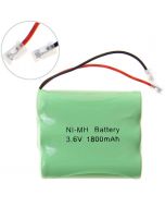 Ni-MH AA 3.6V 1800mAh Battery Pack for Cordless Phone-3 Pcs in One Raw