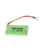 AAA 800mAh 2.4V Ni-MH Rechargeable Battery (2-Pack)