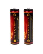 Trustfire 3.7V 3000mAh 18650 Protected Li-ion Battery(one pair)