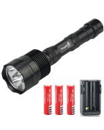 TrustFire TR-3T6 CREE XM-L 3800LM 5-Mode LED Flashlight Torch (2*18650)
