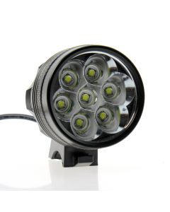 Sky Ray 7T6 BIke Light / 7*T6  3 Modes Max6000 Lumen Front Bicycle Light With Battery Set 