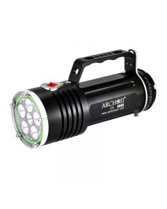 ARCHON DG60 WG66  Max 5000lm 3 Modes LED Diving light +6*18650 Battery+Charger 
