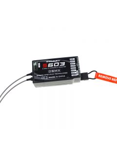 6-CHANNEL S603 Receiver 2.4GHZ 6ch Receiver RX Support DX6i JR DX7 PPM Quadcopter (Replace AR6210)