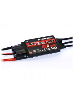 Hobbywing SKYWALKER Series 2-6S 80A Electric Speed Control (ESC) SkyWalker-80A-UBEC for RC Airplane Multicopter