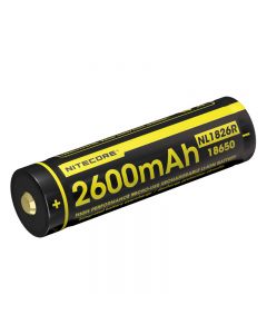 Nitecore NL1826R 3.6V 18650 battery High Performance Micro-USB Rechargeable Li-ion Battery