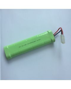 Ni-MH 2500mAh 9.6V SC*8 RC White Plug Battery Pack 