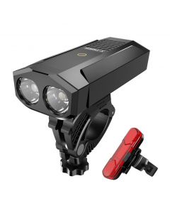 Bicycle light USB rechargeable outdoor mountain bike waterproof bicycle light with bicycle accessories