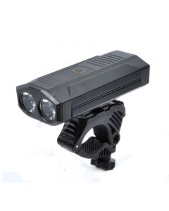 USB rechargeable bicycle light front and rear 1200 lumens wide-angle view front light