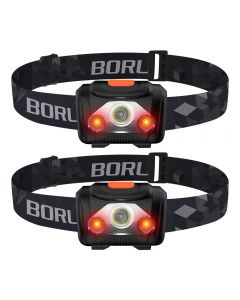 Boruit H09 Headlamp Built-in 3 AAA Battery  LED Headlight Working Portable Light 7000K Induction Headlamp IPX4 Flashlight Torch