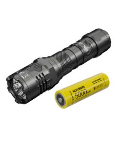 Nitecore P20iX 4000 Lumens USB-C Rechargeable Tac Flashlight with NL2150HPi 5000mAh Battery