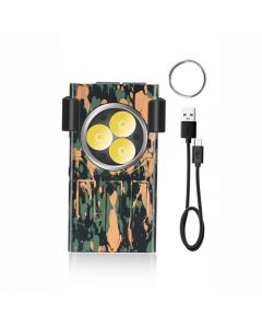 Lightmalls EDC USB Type-C Rechargeable Strong Light Portable Fishing Magnetic Flashlight
