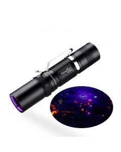 Tank007 UV320 UV 365 nm purple light Flashlight (Uses 1*AA battery)