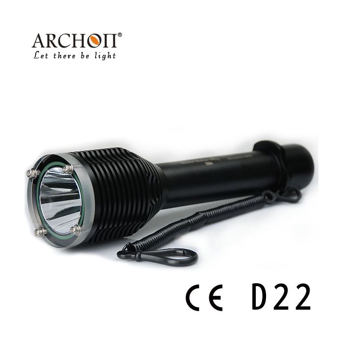 Details about   Archon W28 D22 Cree XM-L T6 LED 1000lms Scuba Diving Flashlight Torch+Batteries 