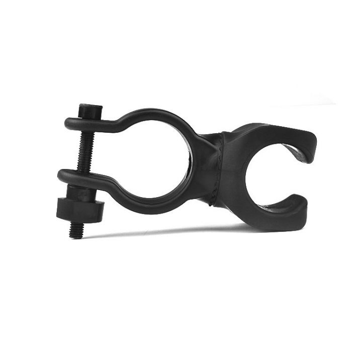 Suitable for 28-40mm Diameter Flashlight Junluck Universal Bicycle Headlight Holder Adjustable 360 Degree Rotation Bicycle Flashlight Mount Clip Bracket for Road Bike Cycling Part 