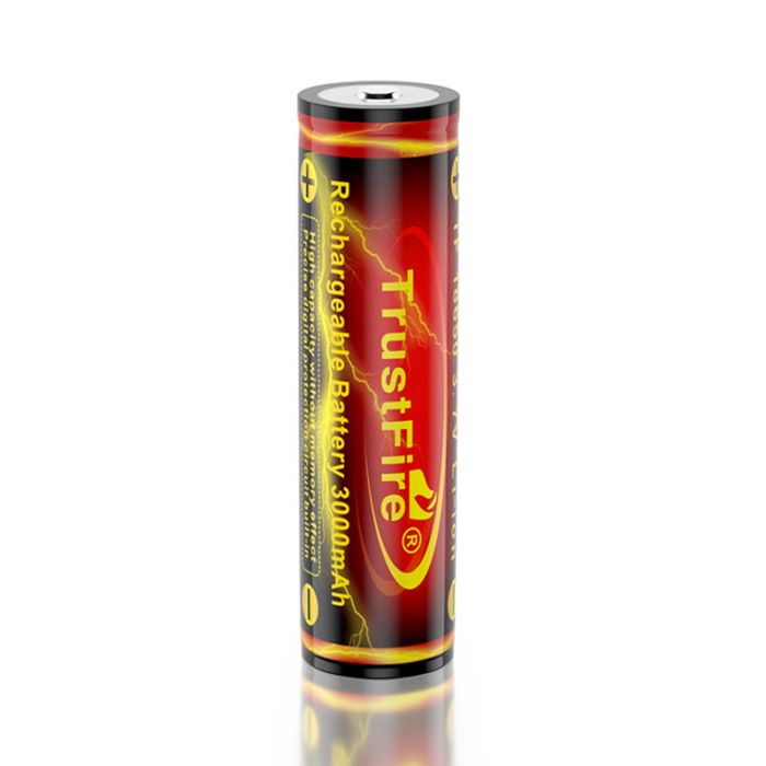 TrustFire 18650 3000Mah Lithium Battery 3.7v Rechargeable Li Ion